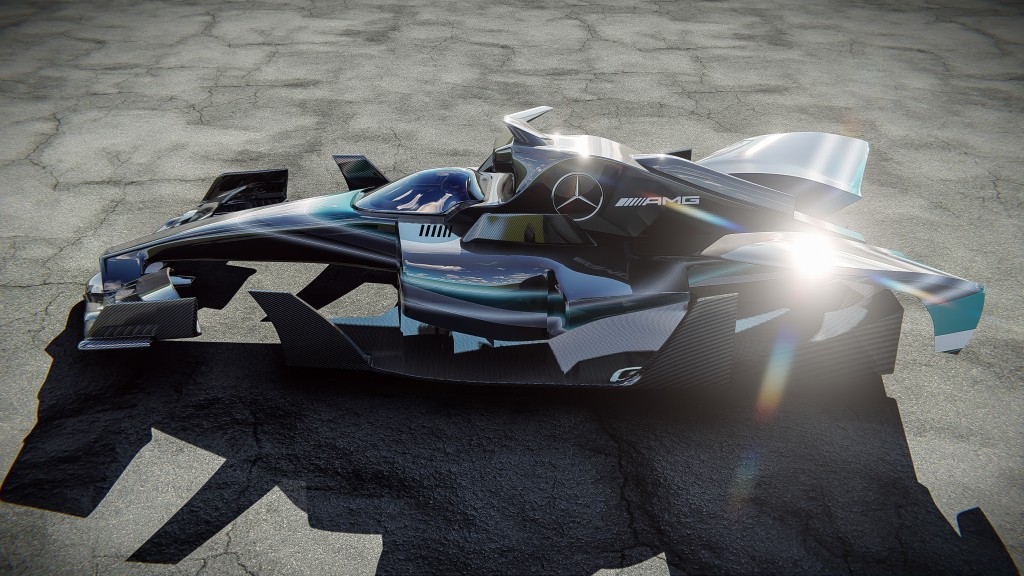 Mercedes Formula 1 - Aero concept racer preview image 3